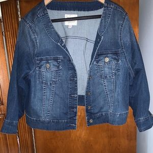 Cropped Denim Jacket